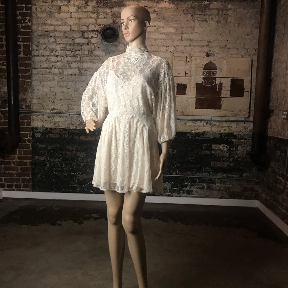 Free People Victorian Lace Mini